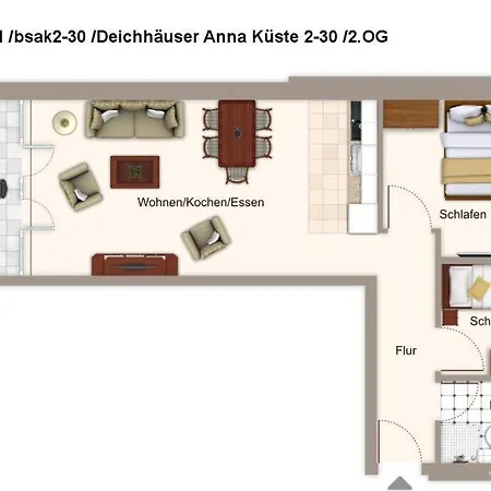 דירה Deichhaeuser Anna Kueste Deichhaeuser Anna Kueste 2-30 בנסרסיל